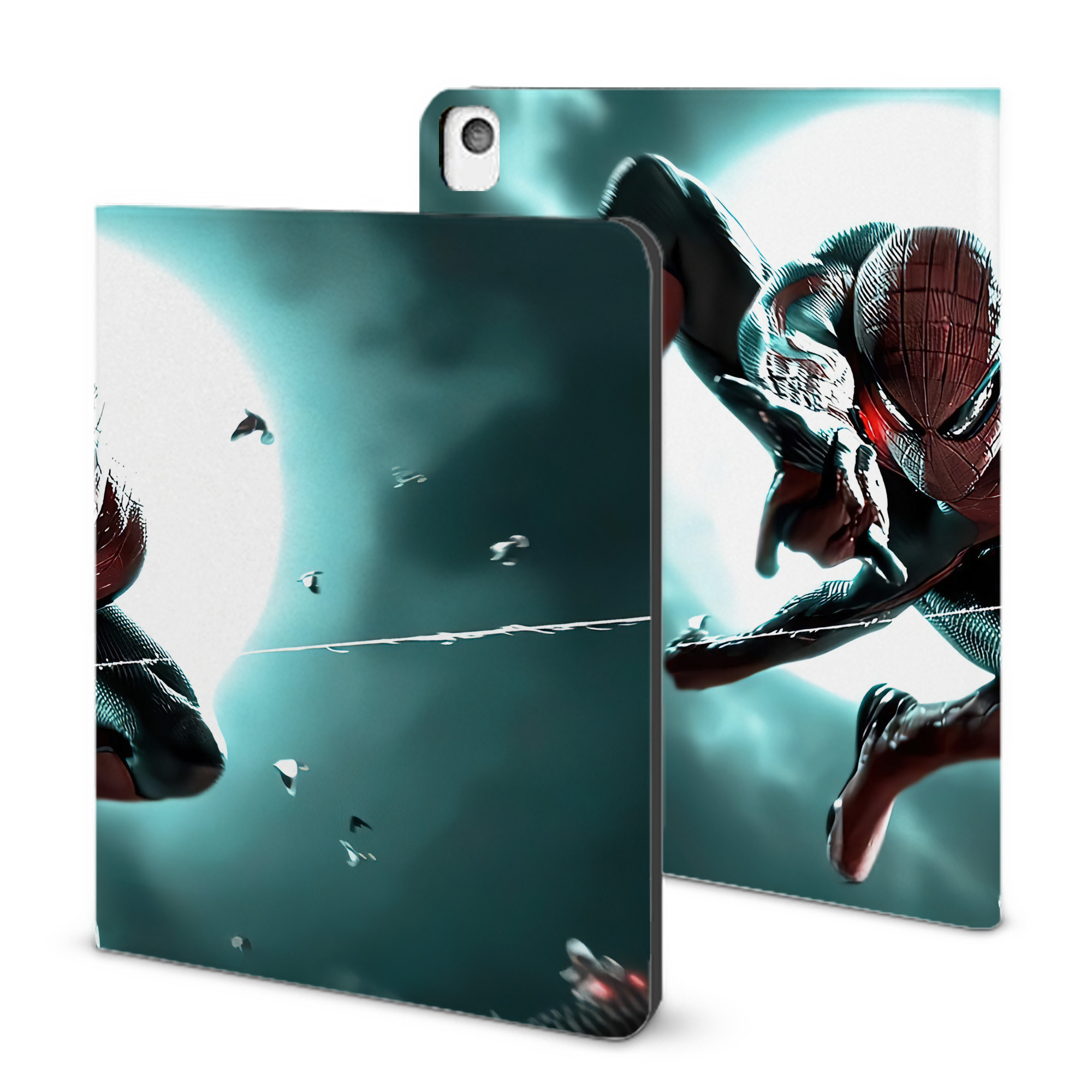 （画像用） アベンジャーズ The Avengers IPadケース ペンホルダー付き ブックスタイルデザイン